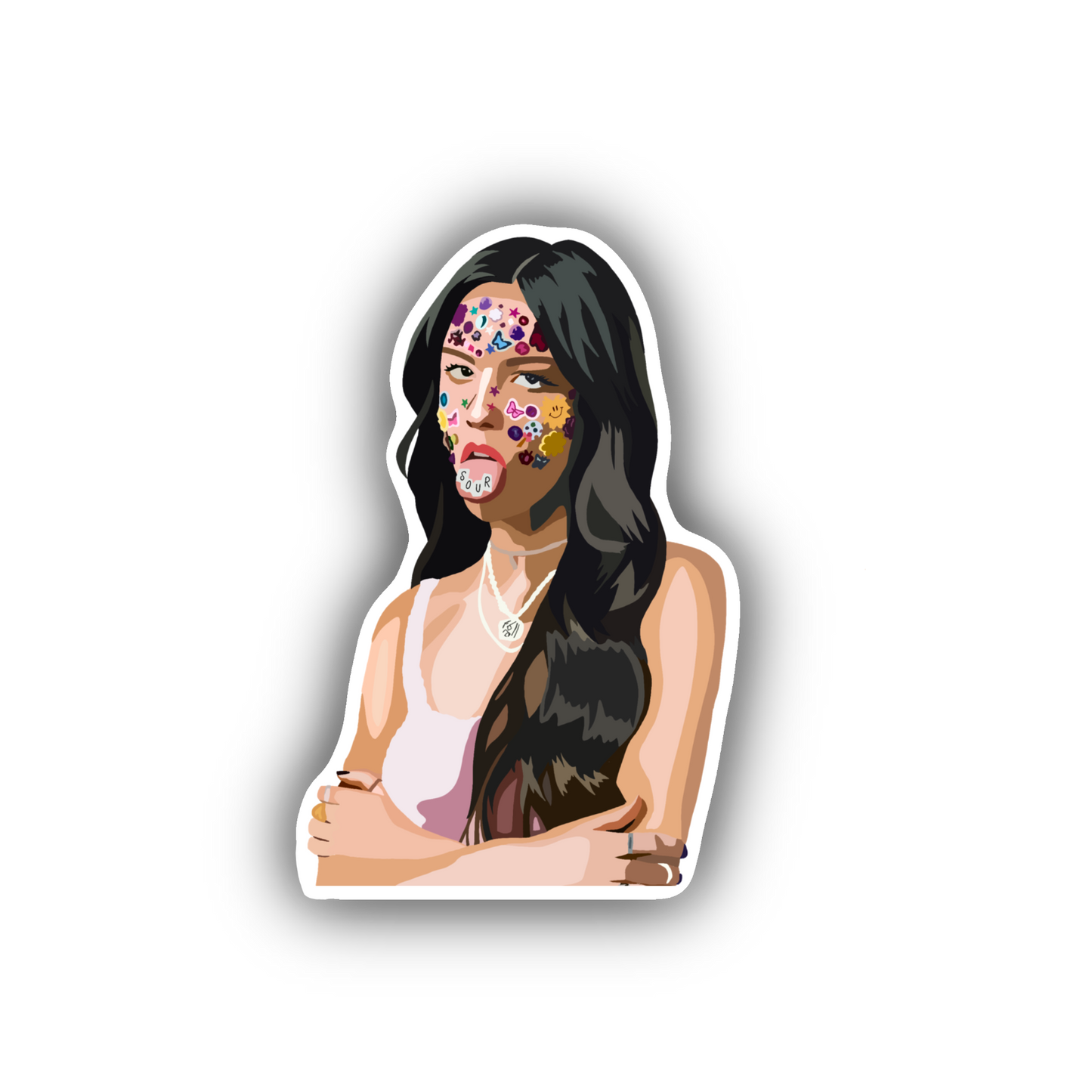 SOUR Matte Vinyl Sticker