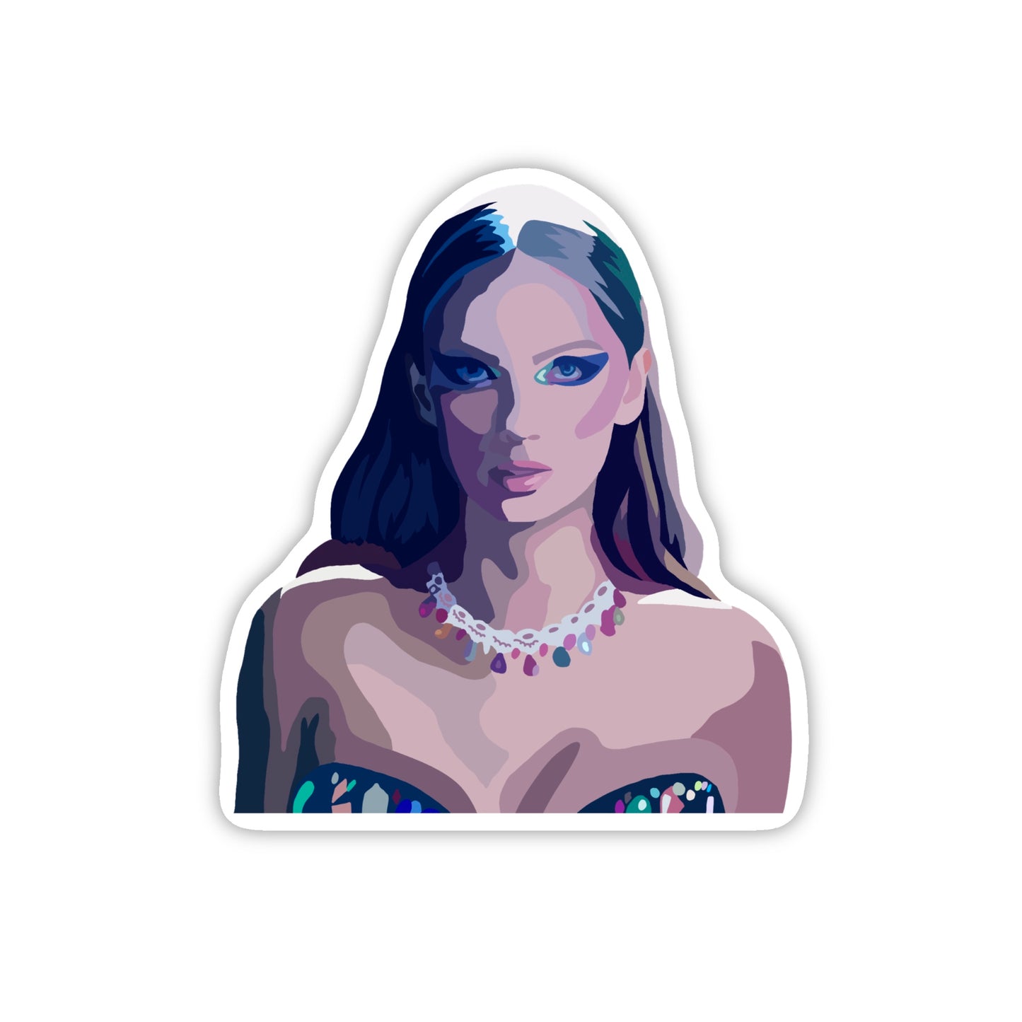 Bejeweled Taylor Swift Midnights Inspired Vinyl Sticker