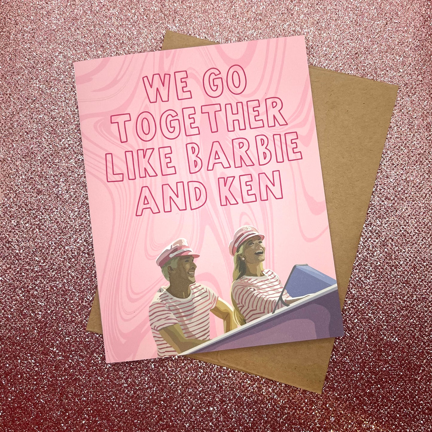 We Go Together Like... Greeting Card