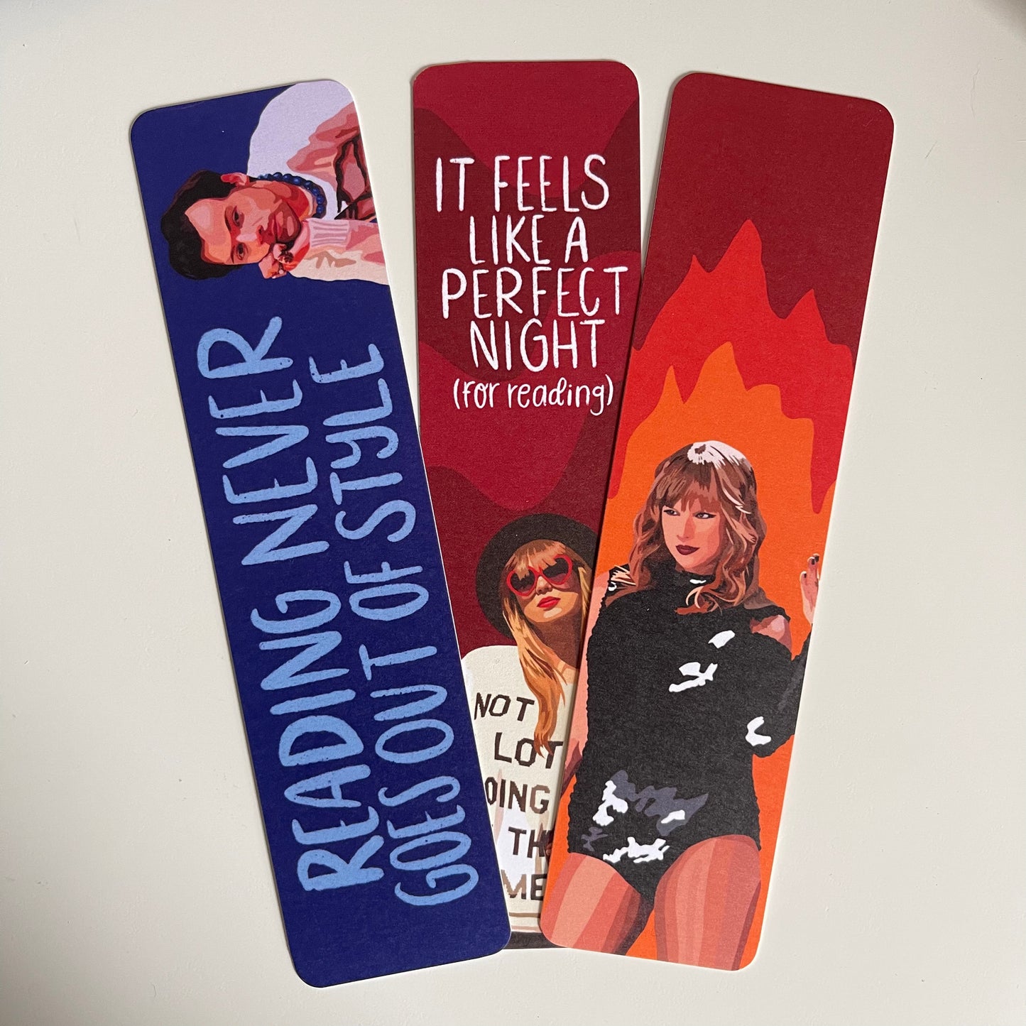 Perfect Night (For Reading) TS Inspired Bookmark