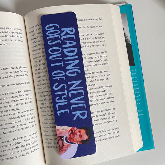 Reading Never Goes Out Of Style Harry Inspired Bookmark