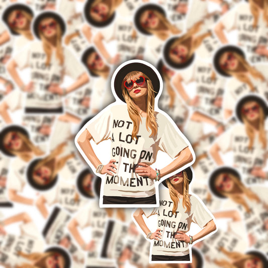 22 Taylor Swift Inspired RED Matte Vinyl Sticker