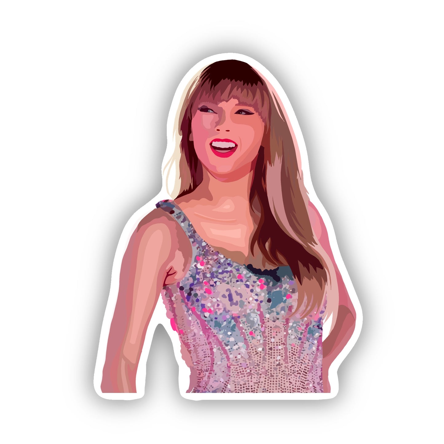 Lover Eras Tour Taylor Swift Inspired Matte Vinyl Sticker