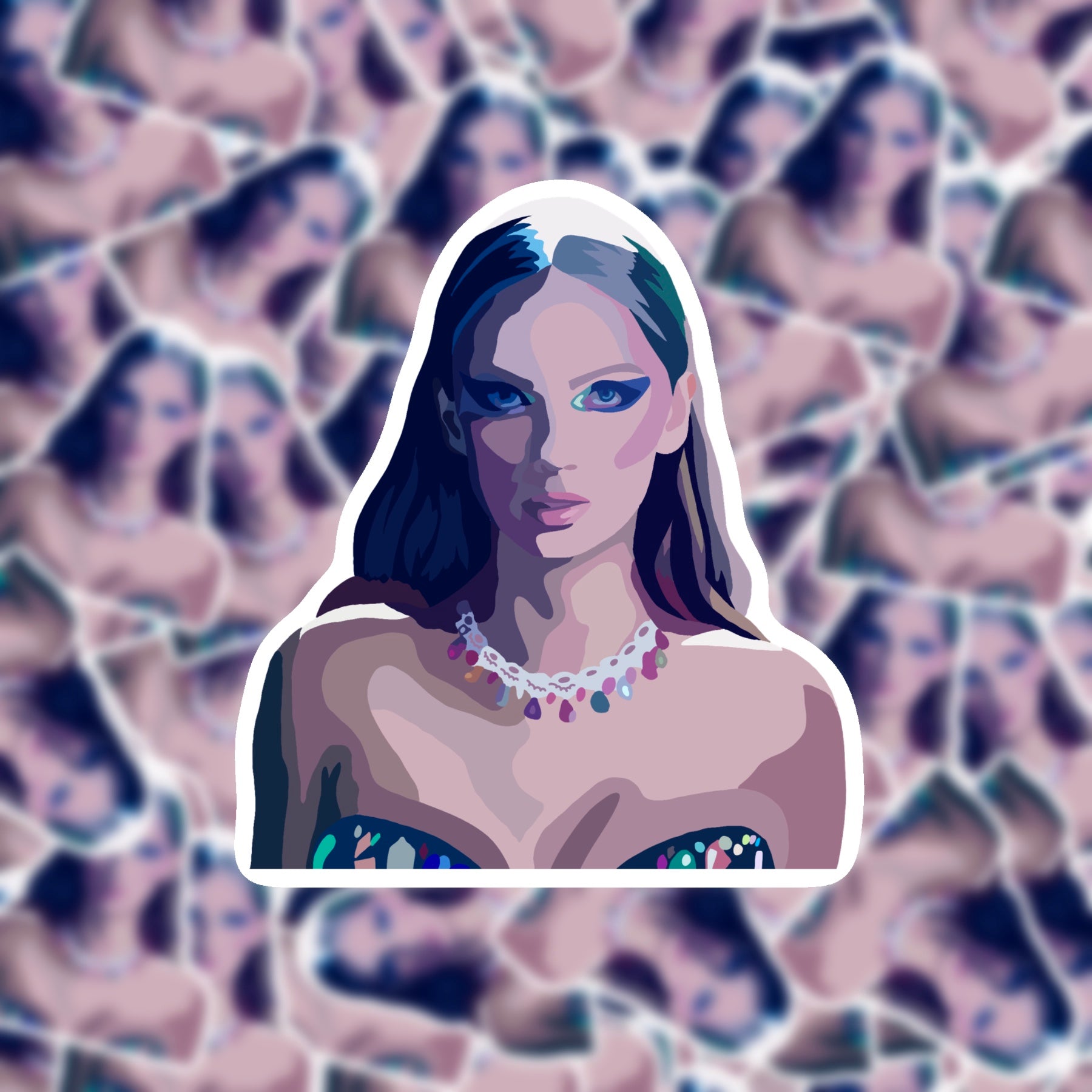 Bejeweled Taylor Swift Midnights Inspired Vinyl Sticker Paper Rings Press Bejeweled taylor swift midnights inspired vinyl sticker paper rings press