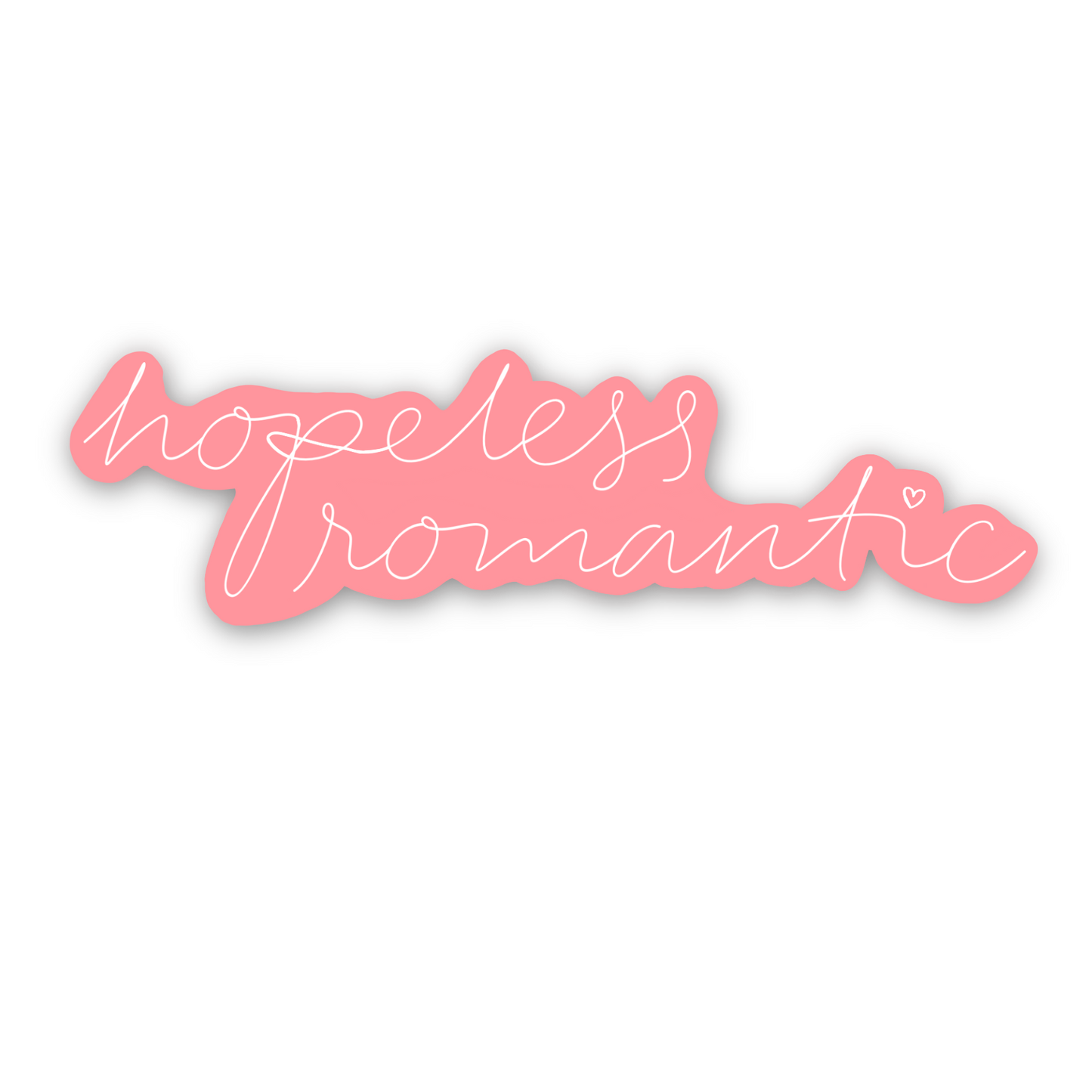 Hopeless Romantic Matte Vinyl Sticker