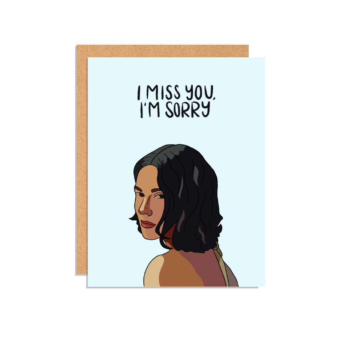 I Miss You, I'm Sorry Greeting Card