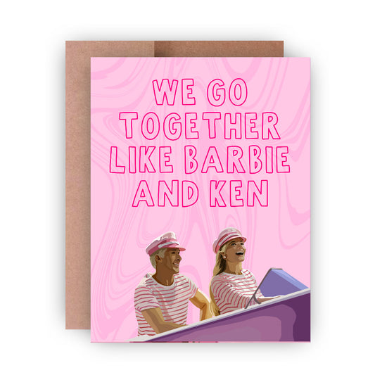 We Go Together Like... Greeting Card