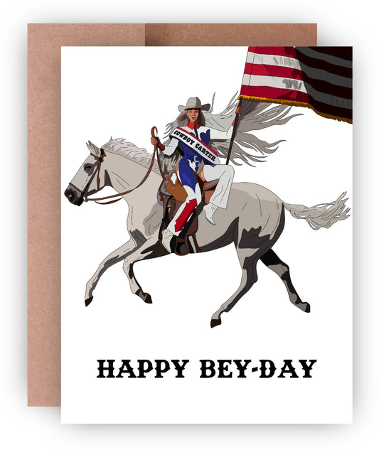 Happy Bey-Day Greeting Card