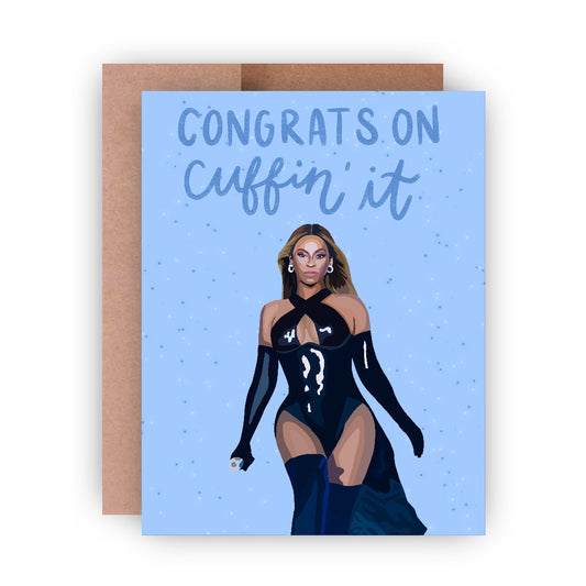 Cuffin' It Greeting Card
