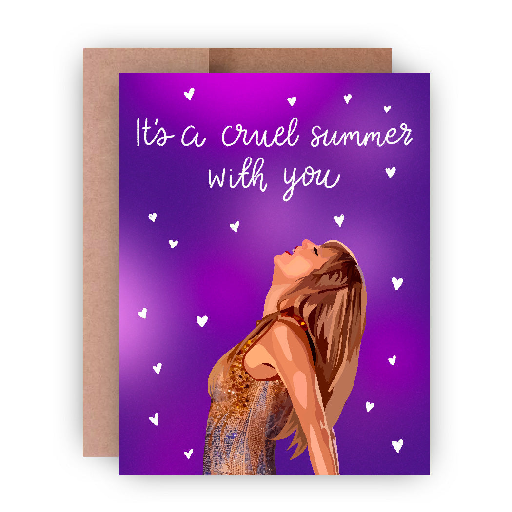 Cruel Summer Greeting Card