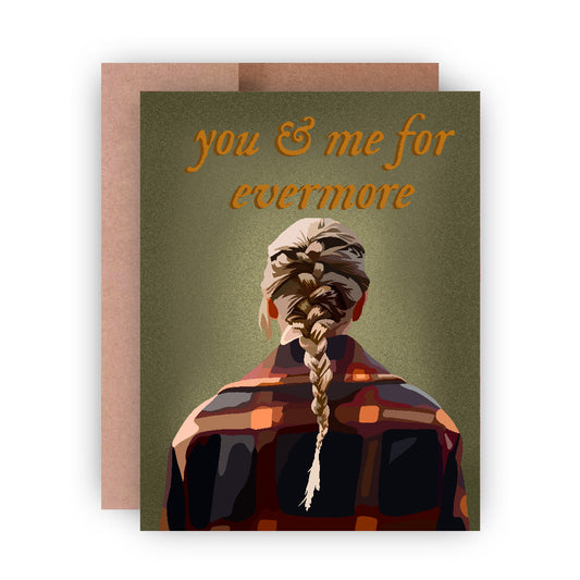 You & Me For Evermore Greeting Card