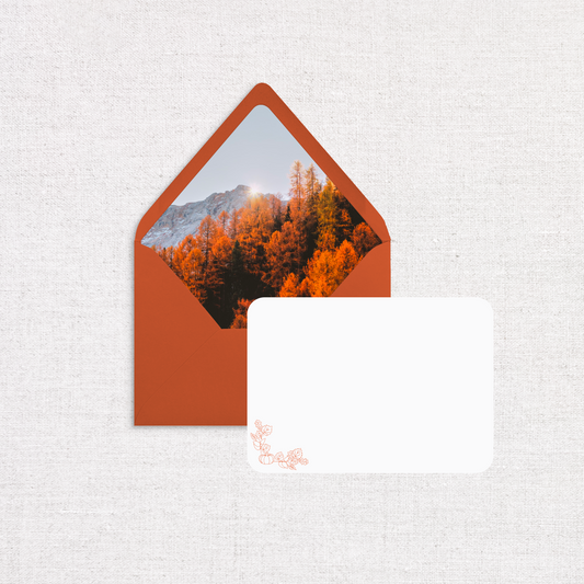 Autumn Blank Card