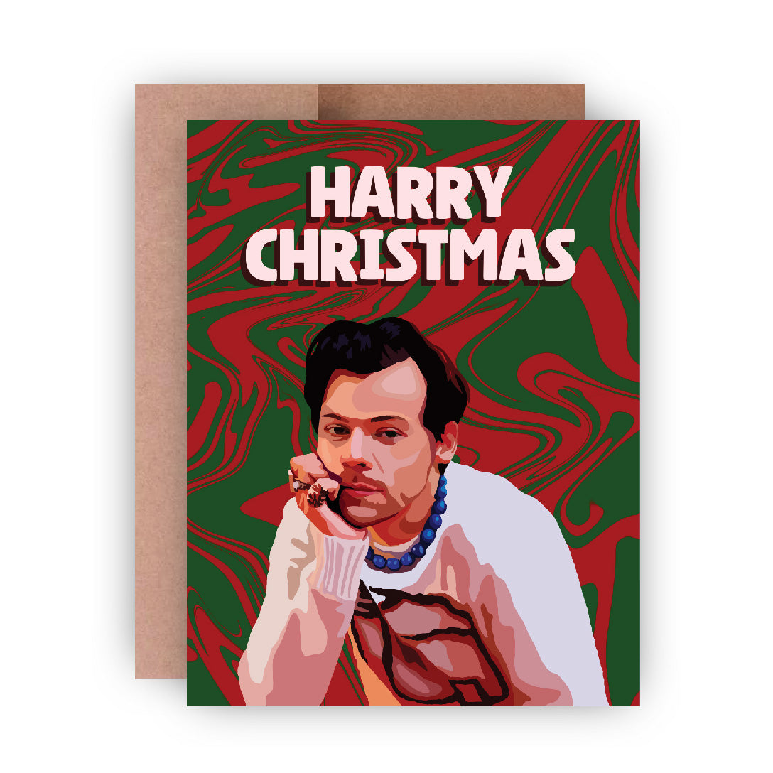 Harry Christmas Greeting Card