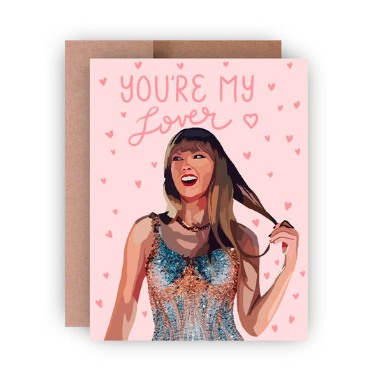 You're My Lover Greeting Card
